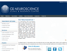 Tablet Screenshot of gsneuroscience.org